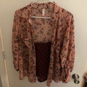 Floral blouse